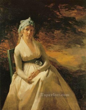 アンドリュー夫人の肖像 スコットランドの画家ヘンリー・レイバーン Oil Paintings